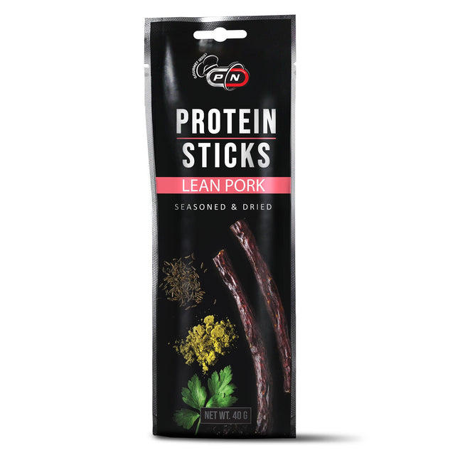 PROTEIN STICKS - LEAN PORK - 40 g  Pure Nutrition - Nutra Best Bulgaria