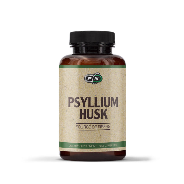 PSYLLIUM HUSK 725 mg - 120 Capsules  Pure Nutrition - Nutra Best Bulgaria