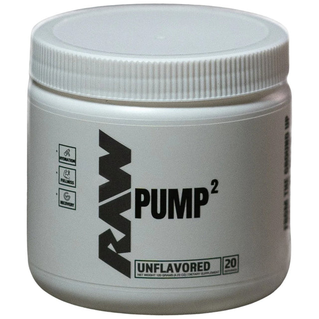 PUMP2 | with GlycerSize - 120 грама  RAW Nutrition - Nutra Best Bulgaria