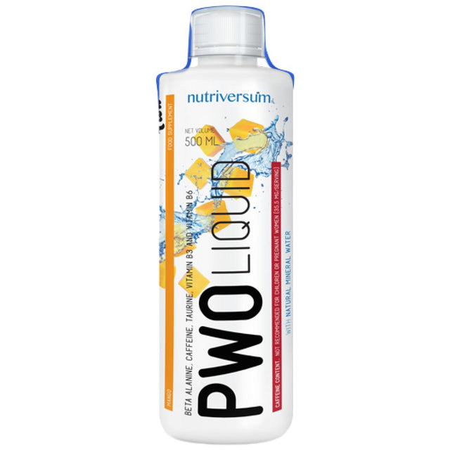 PWO Liquid Flow | Liquid Pre-Workout - 500 мл  Nutriversum - Nutra Best Bulgaria