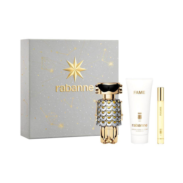 Paco Rabanne - Fame Dárková sada EDP 80 ml, tělové mléko 100 ml a miniaturka EDP 10 ml - 80ml  PACO RABANNE - Nutra Best Bulgaria