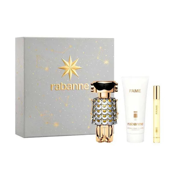 Paco Rabanne - Fame Gift Set EDP 50 ml, body lotion 100 ml and miniature EDP 10 ml - 50ml  PACO RABANNE - Nutra Best Bulgaria