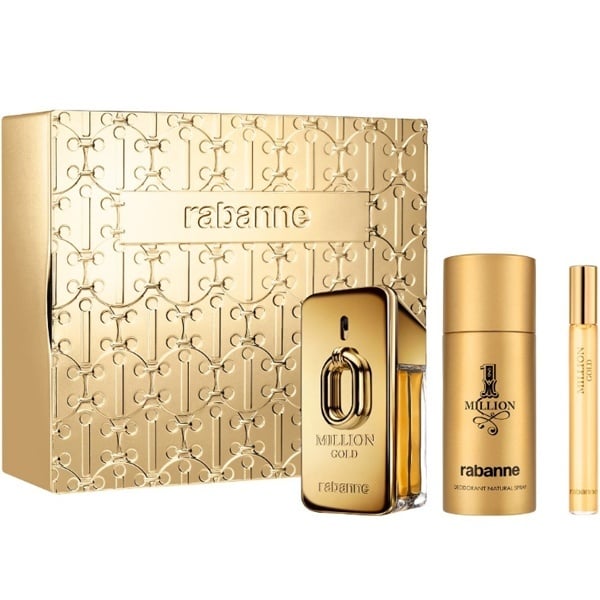 Paco Rabanne Million Gold EDP 50 ml + Deodorant 150 ml + EDP 10 ml  PACO RABANNE - Nutra Best Bulgaria