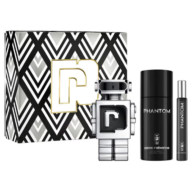 Paco Rabanne Phantom Eau de Toilette Spray 100ml Set 3 Pieces  PACO RABANNE - Nutra Best Bulgaria