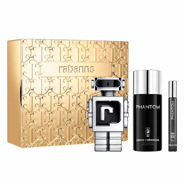 Paco Rabanne - Phantom Gift set EDT 100 ml, deospray 150 ml and miniature EDT 10 ml - 100ml  PACO RABANNE - Nutra Best Bulgaria