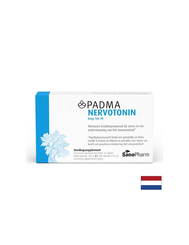 Padma Nervotonin – Спокойна нервна система и баланс при стрес, тибетска билкова формула, 60 капсули  Sano Pharm - Nutra Best Bulgaria