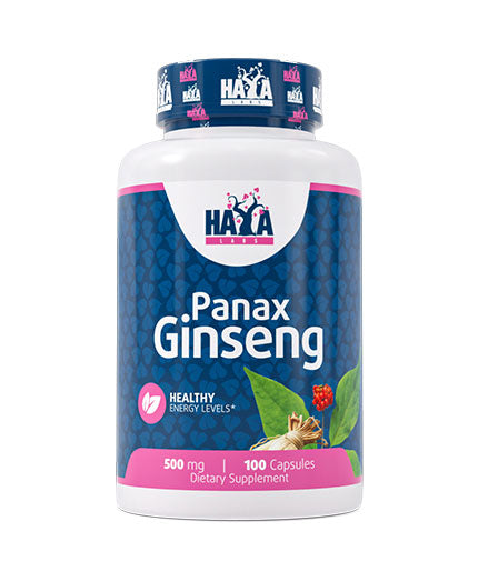 Panax Ginseng 500 mg / 100 Caps  HAYA LABS - Nutra Best Bulgaria