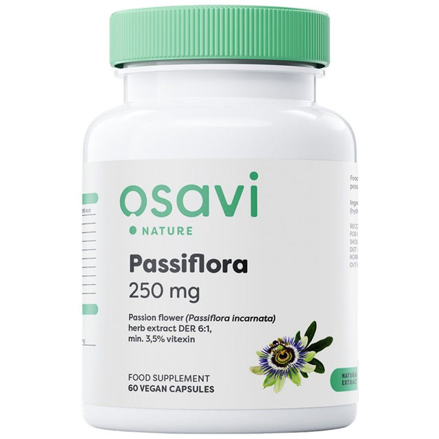 Passiflora 250 mg - 60 капсули  Osavi - Nutra Best Bulgaria