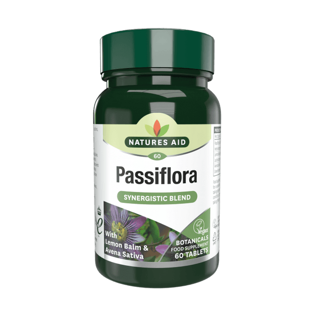 Пасифлора Комплекс (Passiflora Complex) 60 таблетки NaturesAid  Natures Aid - Nutra Best Bulgaria