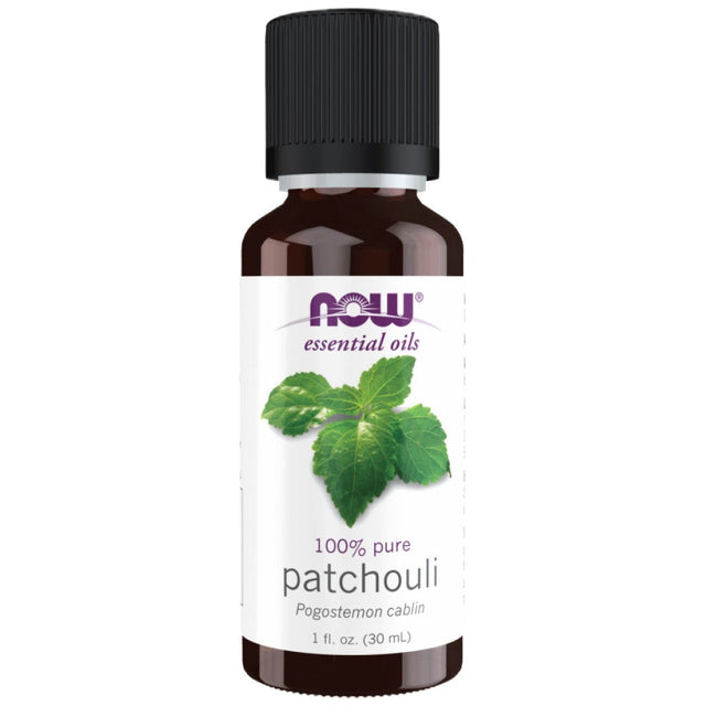 Patchouli Oil | 100% Pure Pogostemon Cablin - 30 мл  NOW Foods - Nutra Best Bulgaria