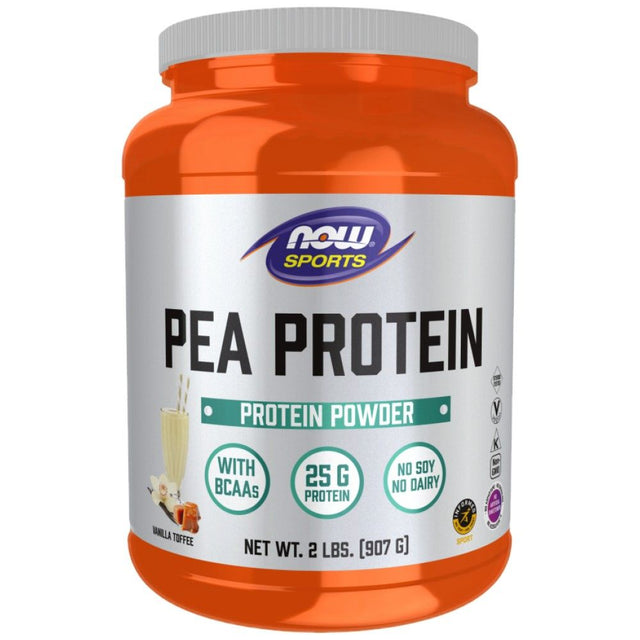 Pea Protein - 908 грама  NOW Foods - Nutra Best Bulgaria