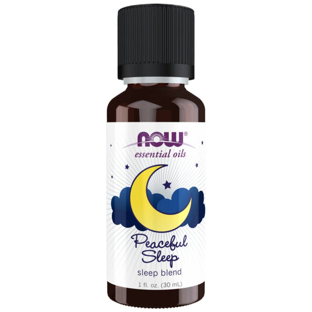 Peaceful Sleep | Sleep Oil Blend - 30 мл  NOW Foods - Nutra Best Bulgaria