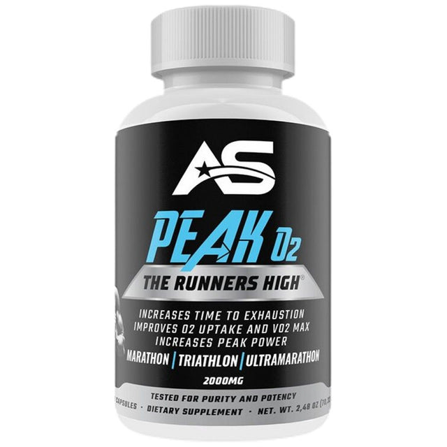 Peak O2 | The Runners High - 60 капсули  American Supps - Nutra Best Bulgaria