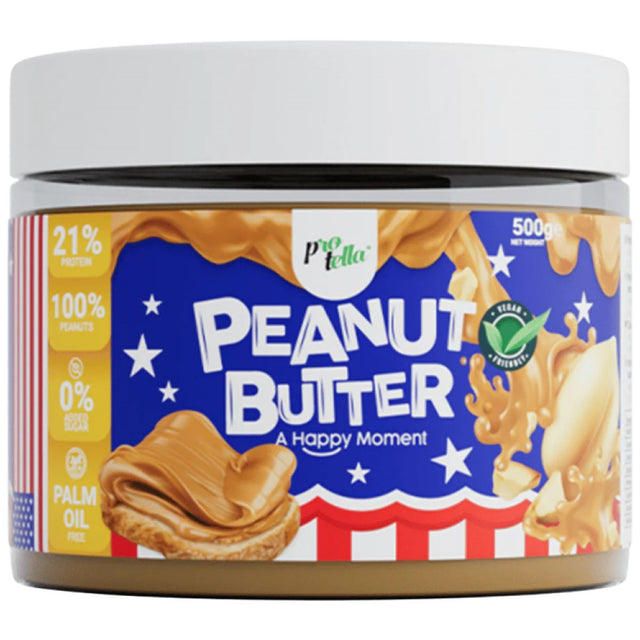 Peanut Butter | 100% Peanuts - 500 грама  Protella - Nutra Best Bulgaria