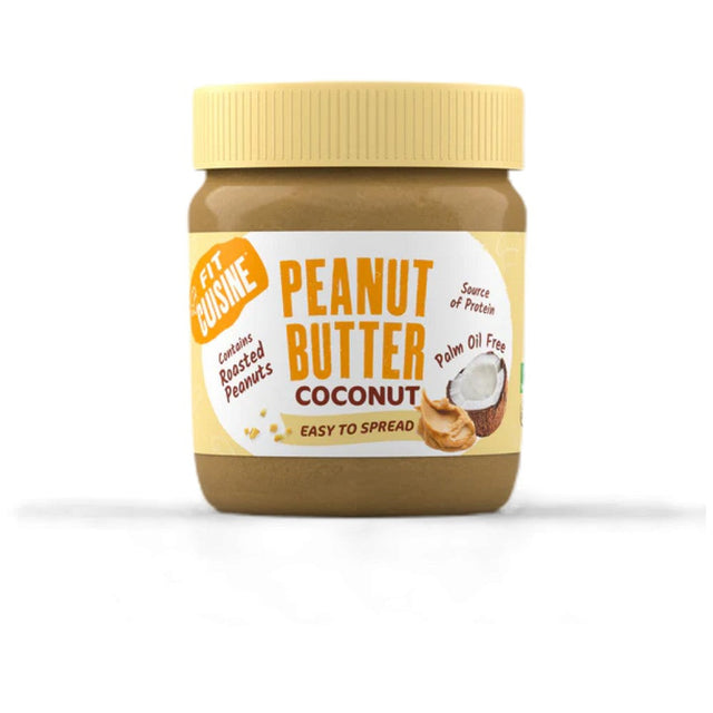 Fit Cuisine Peanut Butter with Coconut - 350 грама - Nutra Best Bulgaria