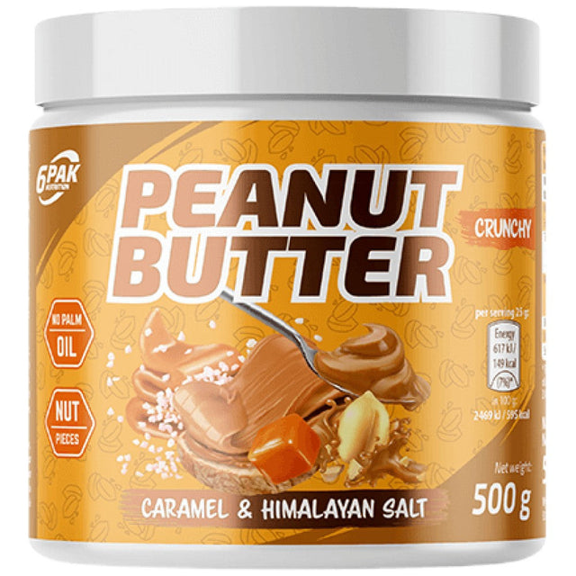 Peanut Butter - Caramel & Himalayan Salt - 500 грама  6PAK Nutrition - Nutra Best Bulgaria