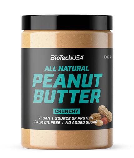 Peanut Butter Crunchy - 1.00 кг  BioTech USA - Nutra Best Bulgaria