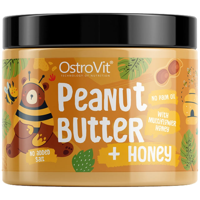 Peanut Butter + Honey 500 грама  OstroVit - Nutra Best Bulgaria