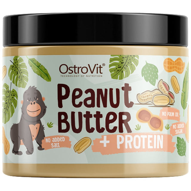 Peanut Butter + Protein 500 грама  OstroVit - Nutra Best Bulgaria