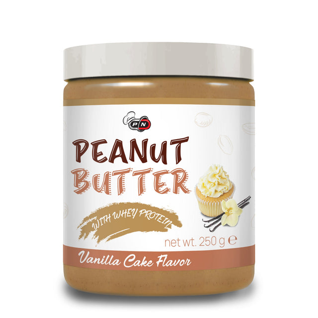 Peanut Butter with Whey Protein - 250 g  Pure Nutrition - Nutra Best Bulgaria