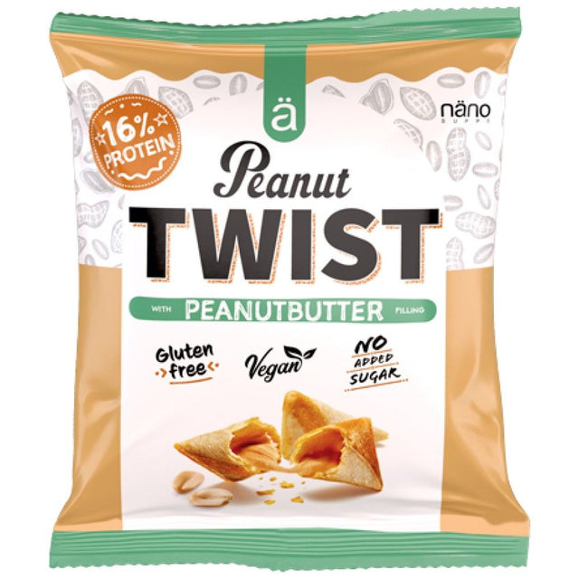 Peanut Twist | No Added Sugar - 30 грама  NanoSupps - Nutra Best Bulgaria