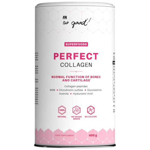 Perfect Collagen / with Glucosamine, Chondroitin, MSM, Hyaluronic - 450 грама  FA Nutrition - Nutra Best Bulgaria