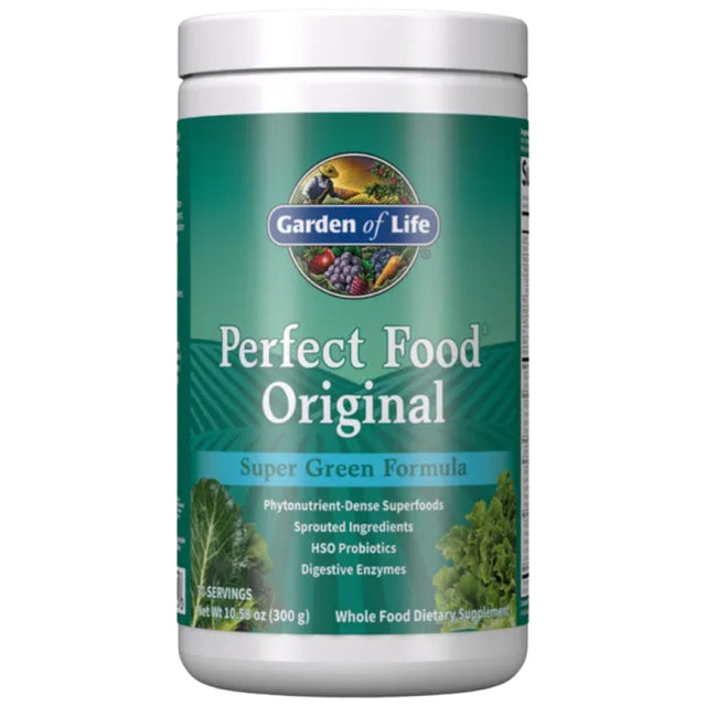 Perfect Food Original | Super Green Formula - 300 грама  Garden Of Life - Nutra Best Bulgaria