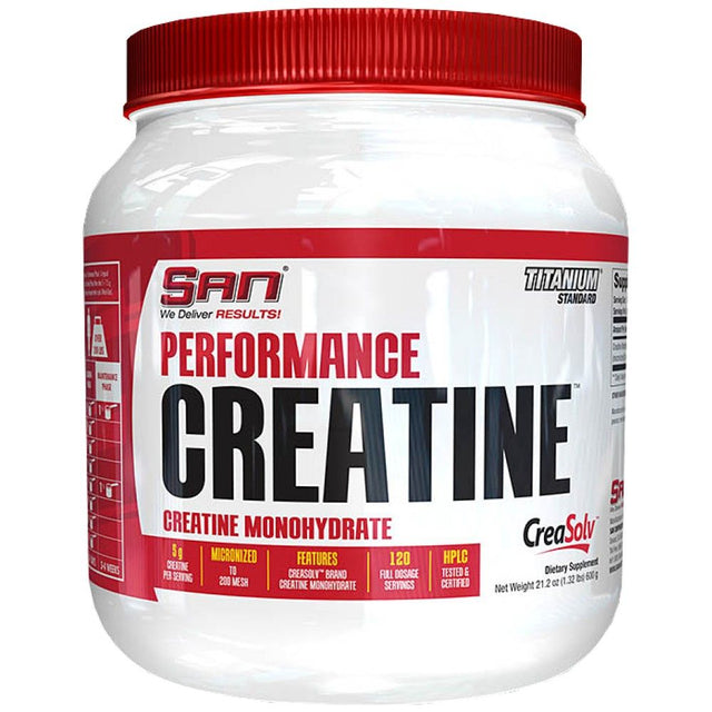 Performance Creatine - 600 грама  SAN - Nutra Best Bulgaria