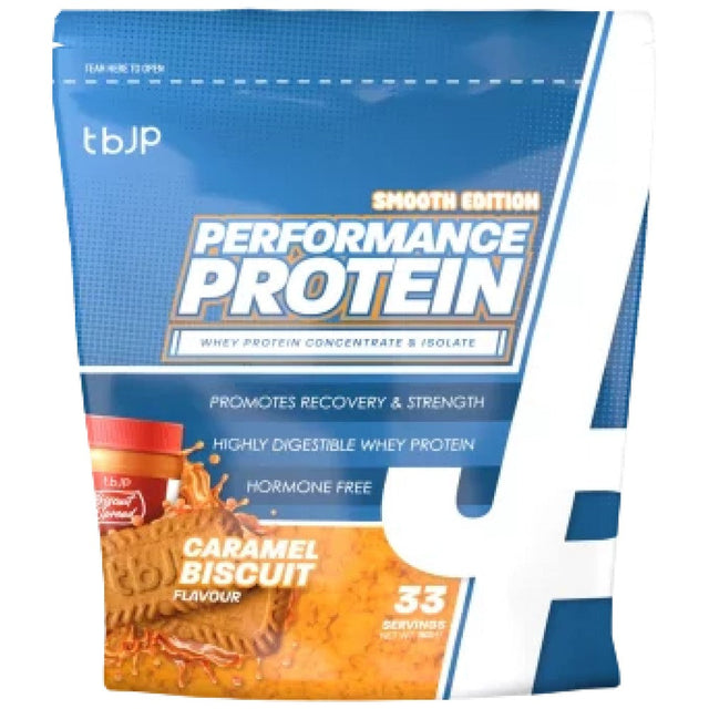 Performance Protein  | Blend of Isolate & Concentrate - 1000 грама  Trained by JP - Nutra Best Bulgaria