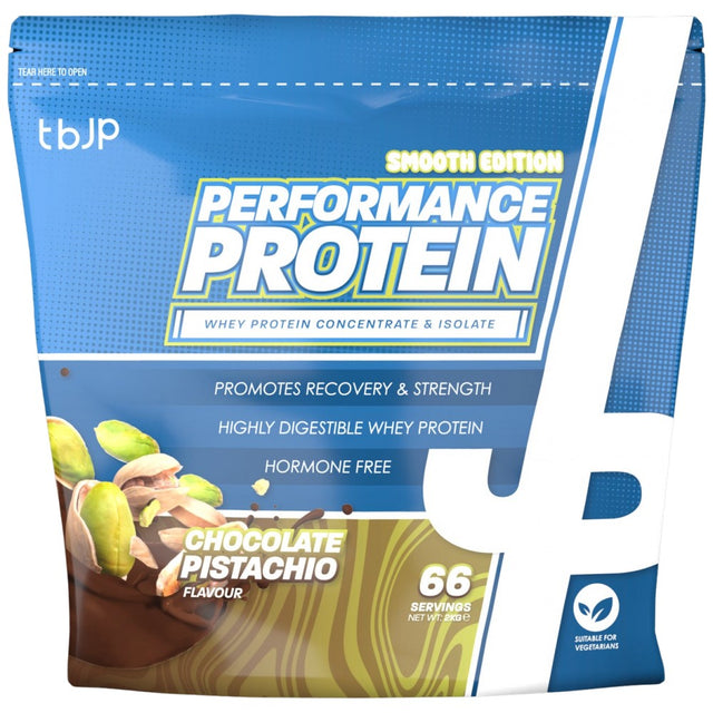 Performance Protein  | Blend of Isolate & Concentrate - 2000 грама  Trained by JP - Nutra Best Bulgaria