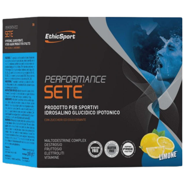 Performance SETE | Carbs & Electrolytes Sachets - 14 x 22 грама  EthicSport - Nutra Best Bulgaria