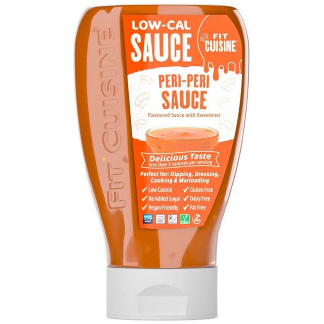 Fit Cuisine Low-Cal Sauce | Peri-Peri - 425 мл - Nutra Best Bulgaria