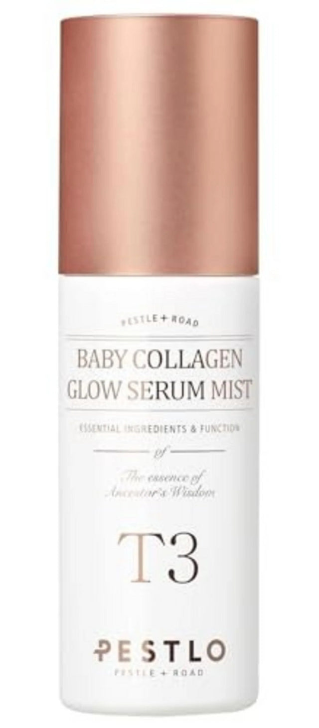Pestelo, T3 Baby Collagen Glow Serum Mist, Hydration, Before and after makeup, Spray, For Face, 50 ml  Pestelo - Nutra Best Bulgaria