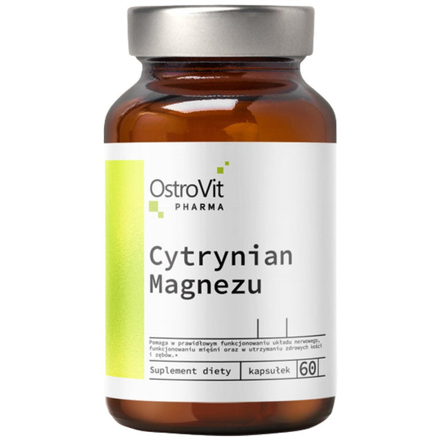 Pharma Magnesium Citrate 60 капсули  OstroVit - Nutra Best Bulgaria