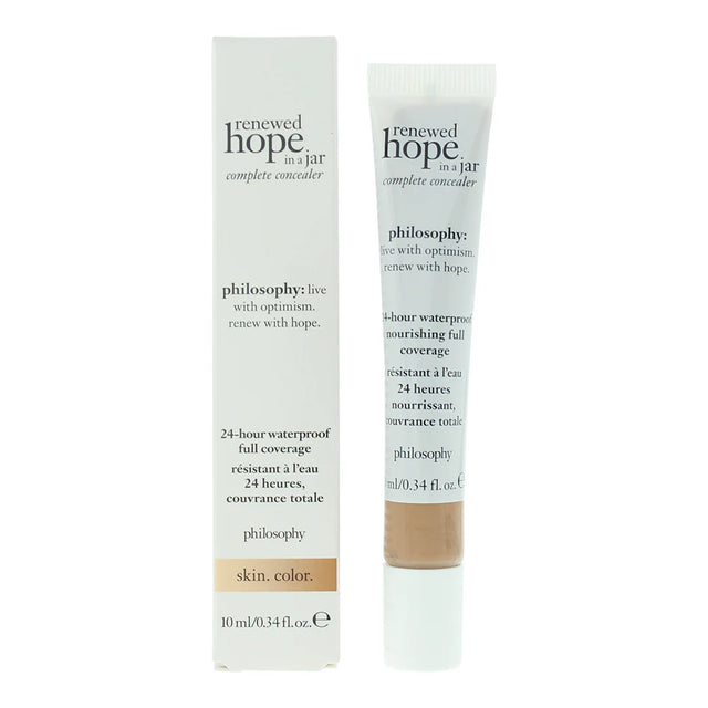 Philosophy, Renewed Hope In A Jar, Waterproof, Full Coverage, Liquid Concealer, 6.5, Tan, 10 ml  Philosophy - Nutra Best Bulgaria