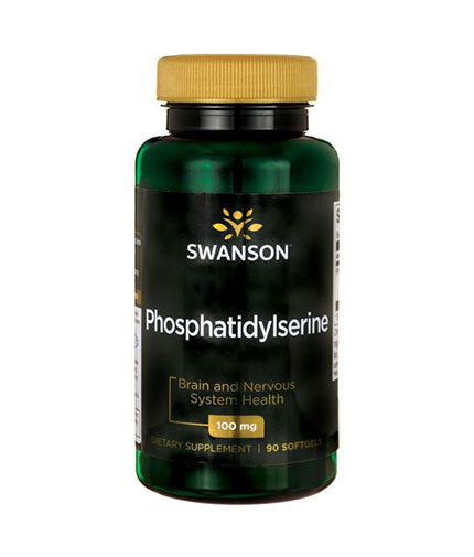 Phosphatidylserine 100 mg - 90 Гел капсули  Swanson - Nutra Best Bulgaria
