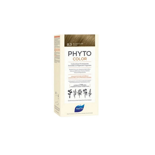 Phyto, Phytocolor, Permanent Hair Dye, 8.3 Light Golden Blonde, 112 ml  Phyto - Nutra Best Bulgaria
