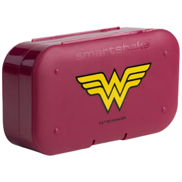 Pill Box Organizer 2-Pack | Wonderwoman  SmartShake - Nutra Best Bulgaria