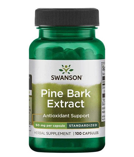 Pine Bark Extract 50 mg - 100 капсули  Swanson - Nutra Best Bulgaria