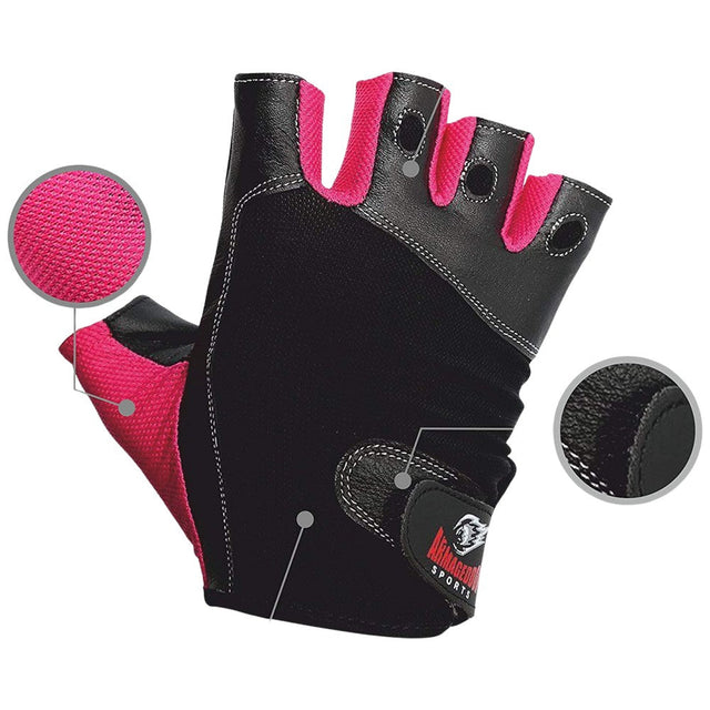 Дамски ръкавици / Pink Fit  ARMAGEDDON - Nutra Best Bulgaria