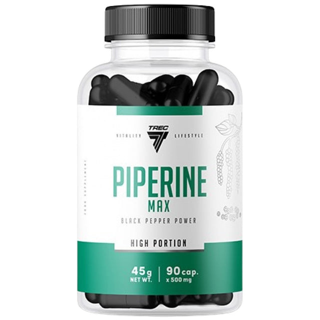 Piperine Max 35 mg | Black Pepper Power - 90 капсули  Trec Nutrition - Nutra Best Bulgaria