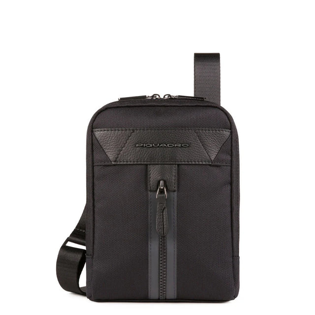 Piquadro, Trakai, Shoulder Bag, Textile Crossbody Bag, Black, 23 x 17 x 5 cm, For Women  Piquadro - Nutra Best Bulgaria