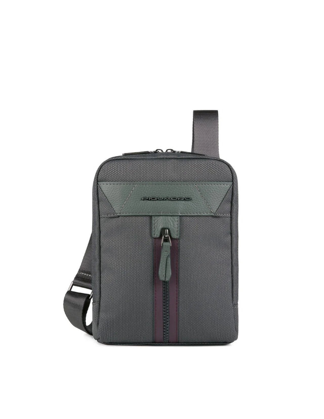 Piquadro, Trakai, Shoulder Bag, Textile Crossbody Bag, Green, 16 x 22 x 4 cm, For Men  Piquadro - Nutra Best Bulgaria