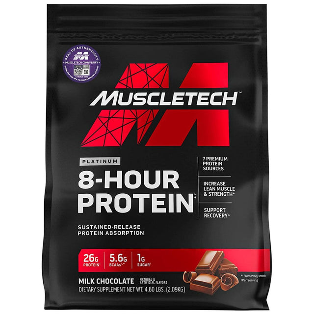 Platinum 8-Hour Protein | Phase-8 - 2090 грама  MuscleTech - Nutra Best Bulgaria