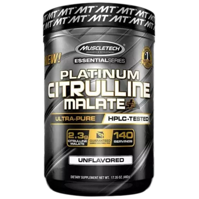 Platinum Citrulline Malate + - 492 грама  MuscleTech - Nutra Best Bulgaria