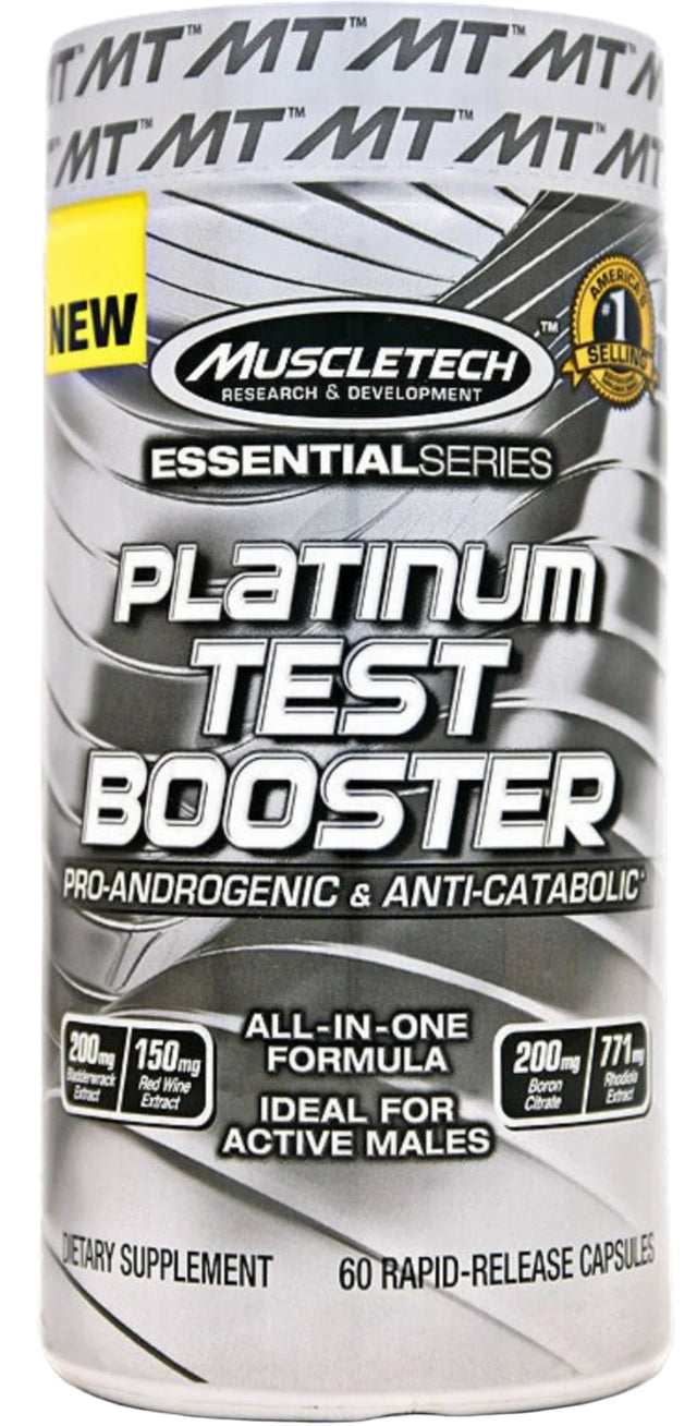 Platinum Test Booster 60 капсули  MuscleTech - Nutra Best Bulgaria