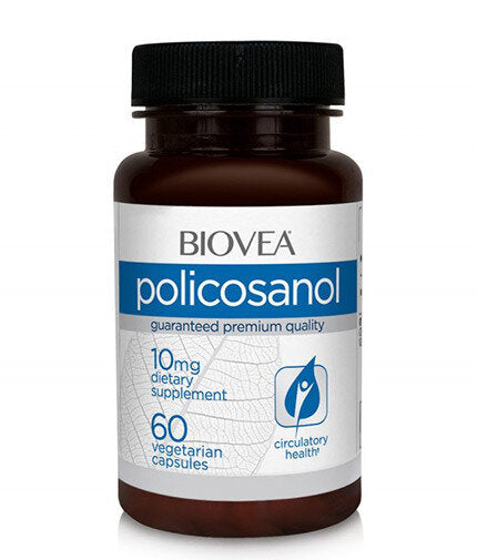 Policosanol 10 mg / 60 Caps  Biovea - Nutra Best Bulgaria
