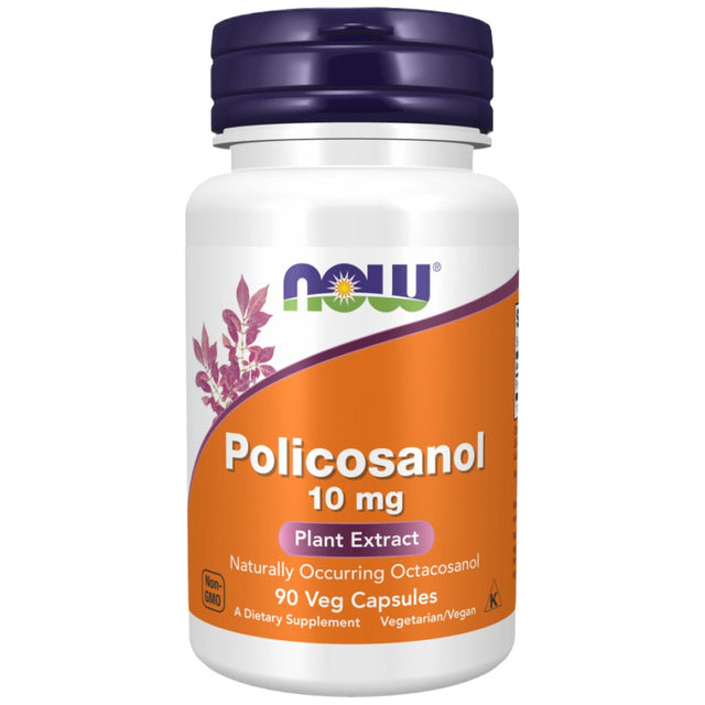 Policosanol 10 mg - 90 капсули  NOW Foods - Nutra Best Bulgaria