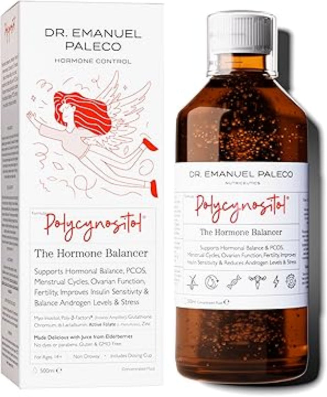 Polycynositol Balance 4000mg – Hormonal & Fertility Support 500ml  Dr. Emanuel Paleco - Nutra Best Bulgaria