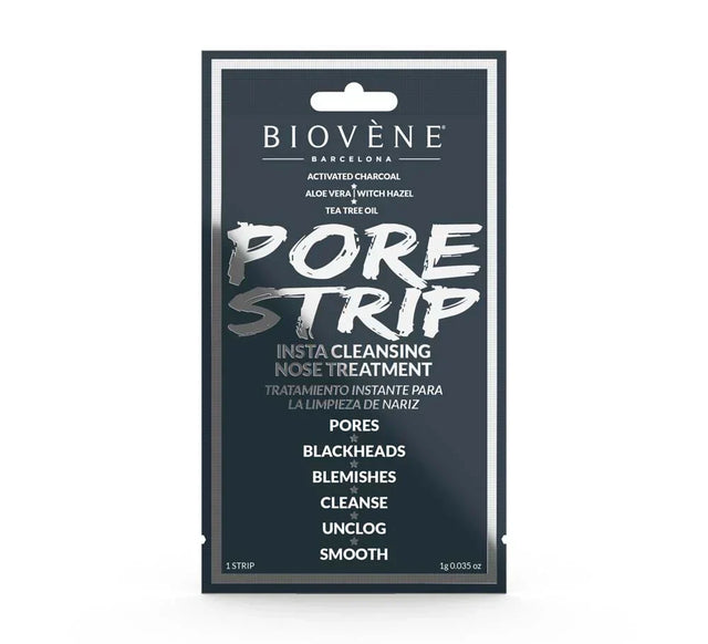 Pore Strip – Лепенка за почистване на черни точки по носа - 1 бр.  Biovène Barcelona - Nutra Best Bulgaria